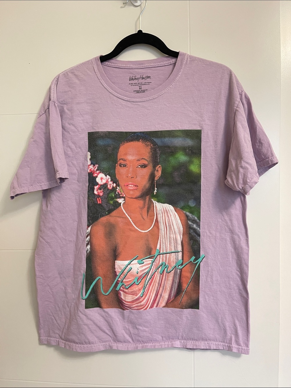 Whitney Captioned Lavender Graphic Tee